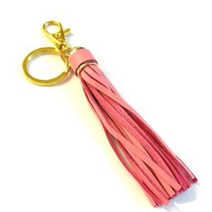Pink Tassel Purse Backpack Charm
